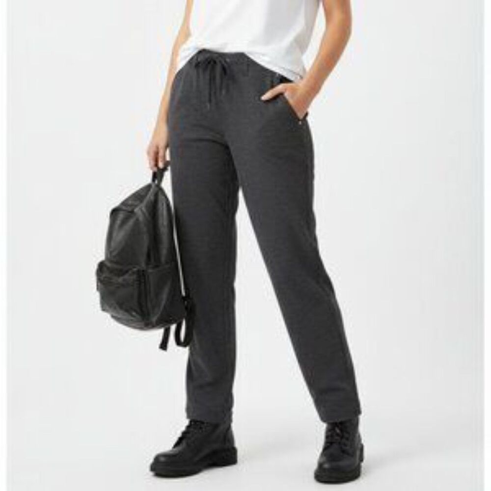 Cabela’s Women's Gray Drawstring Relax Fit Full Length Pants L